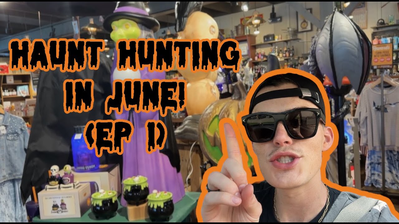 JUNE HAUNT HUNTING : Halloween Decor Hunting in June! [Ep. 1]