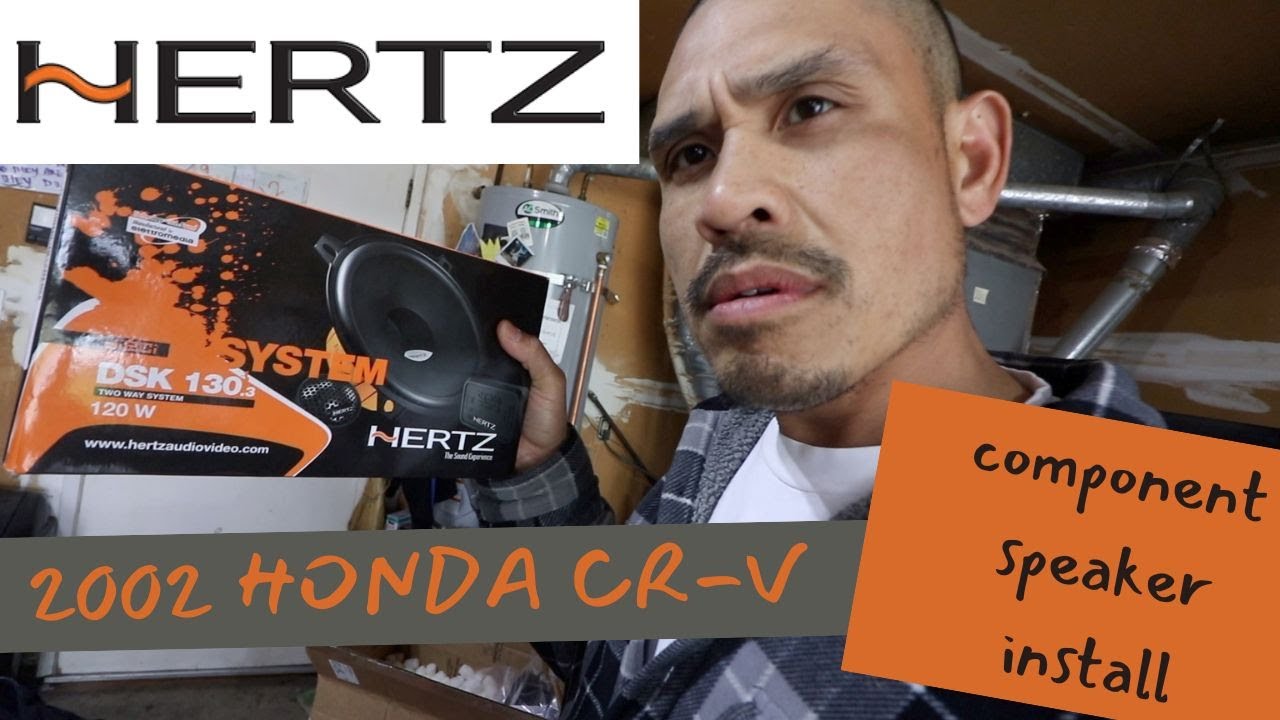 2002 Honda CRV Component Speakers Install Hertz DSK 130.3 (part 1)