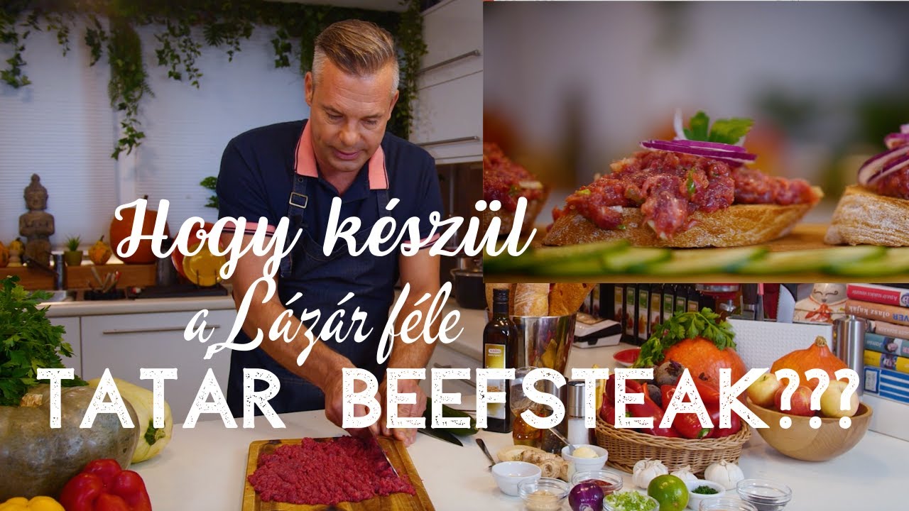 Tat&aacute;r beefsteak L&aacute;z&aacute;r Chef m&oacute;don