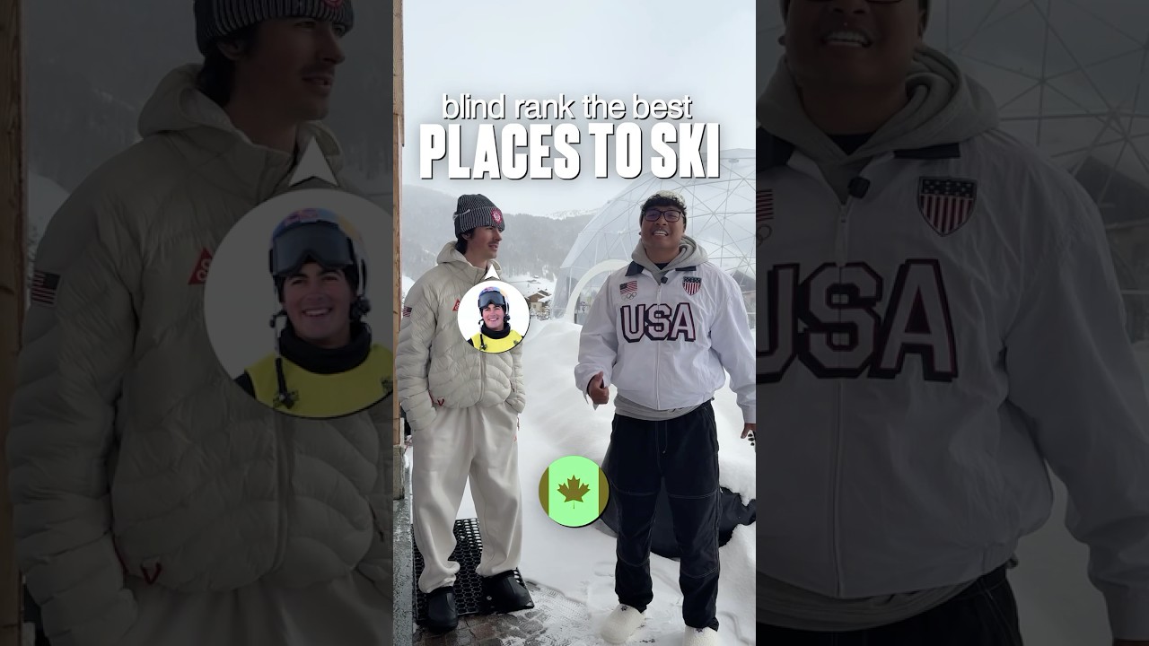 Blind rank these 5 skiing spots with Birk Irving 👀🔥 @redbullusa
