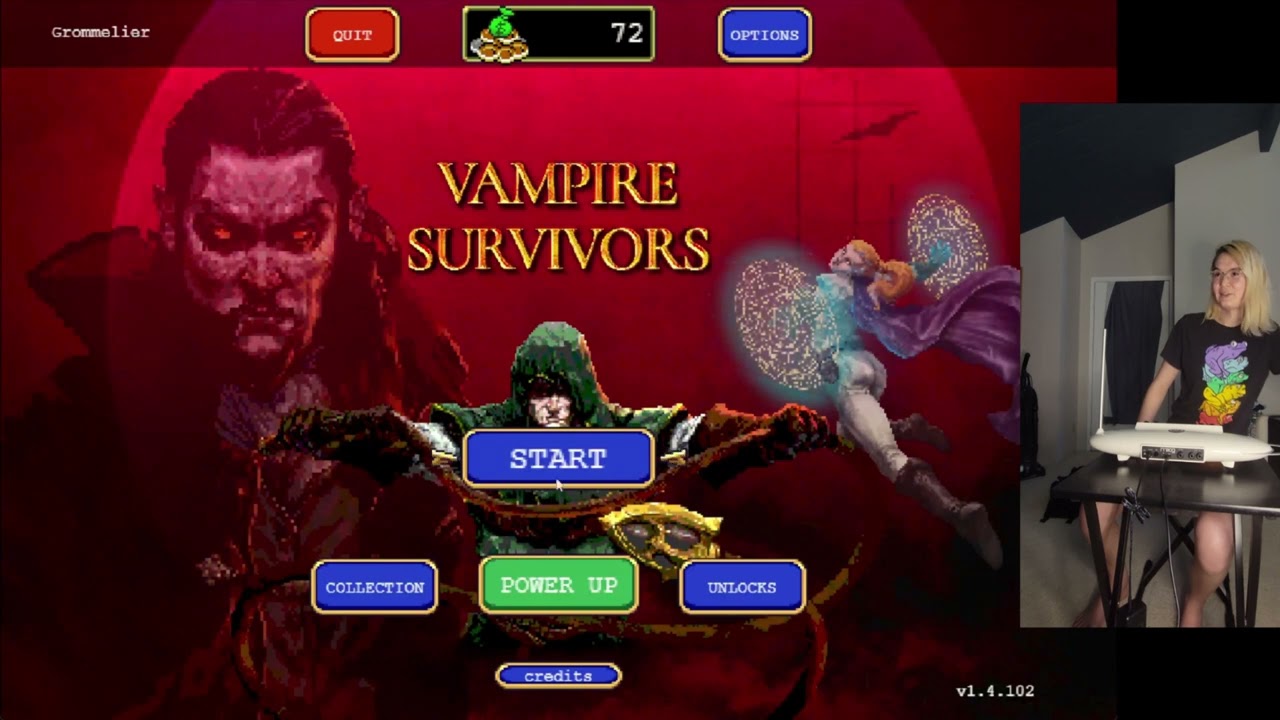 Playing Vampire Survivors using a MIDI theremin