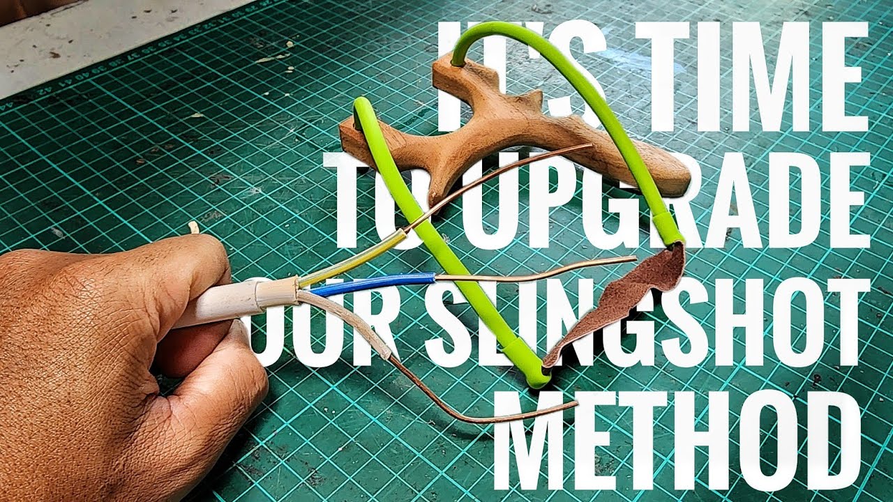 How to do Slingshot Rubber attachment like factory made with an Electric Wire? | Slingshot Tips