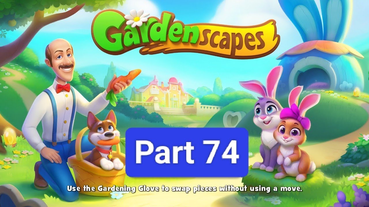 Gardenscapes New Area Part 74 (story and gameplay)
