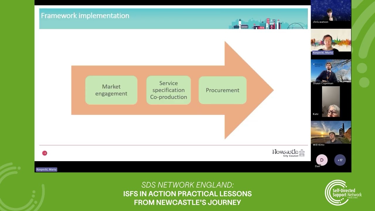 SDS Network England: ISFs in Action Practical Lessons from Newcastle’s Journey