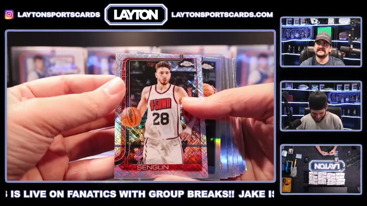 Эксклюзивная мега-коробка из 20 коллекционных карточек Topps Chrome Basketball 2025/26 от Fanatic...