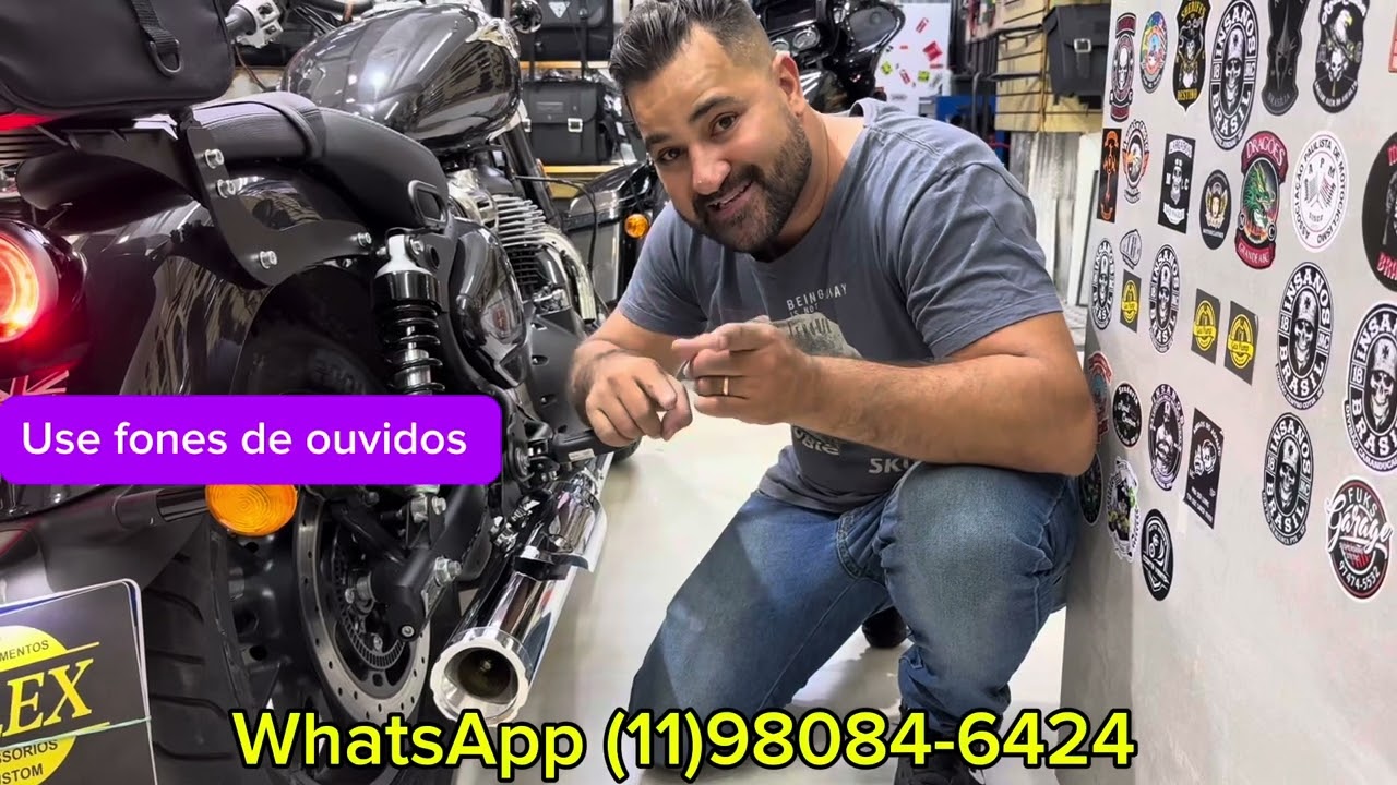 Ponteira super meteor 650 com o ronco baixo e ronco médio na mesma ponteira!!! Vamos conferir ?