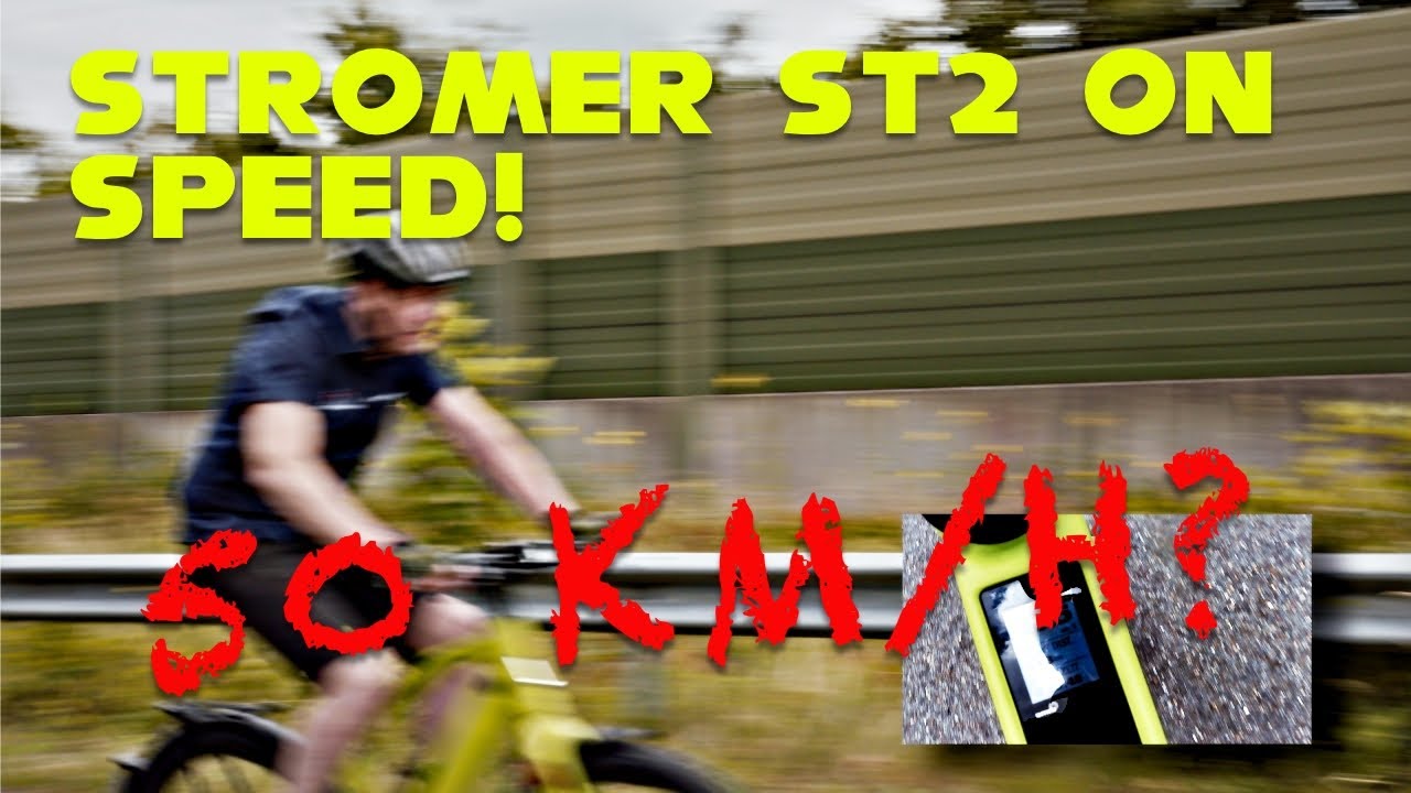 Stromer ST2 🚀 Testfahrt Pinion Gates Speedpedelec HS Bike 🚴‍♀️ 🚀🚀🚀 50 km/h schnell?