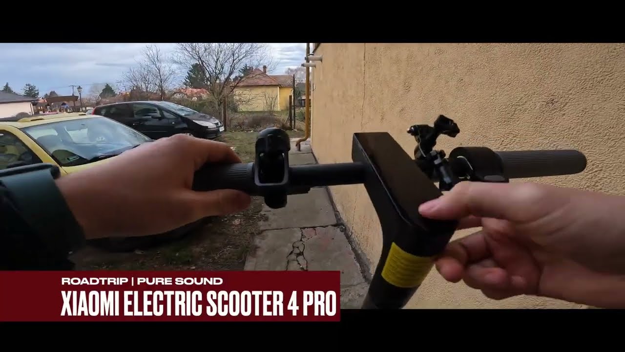 Xiaomi Electric Scooter 4 Pro road trip| Pure sound