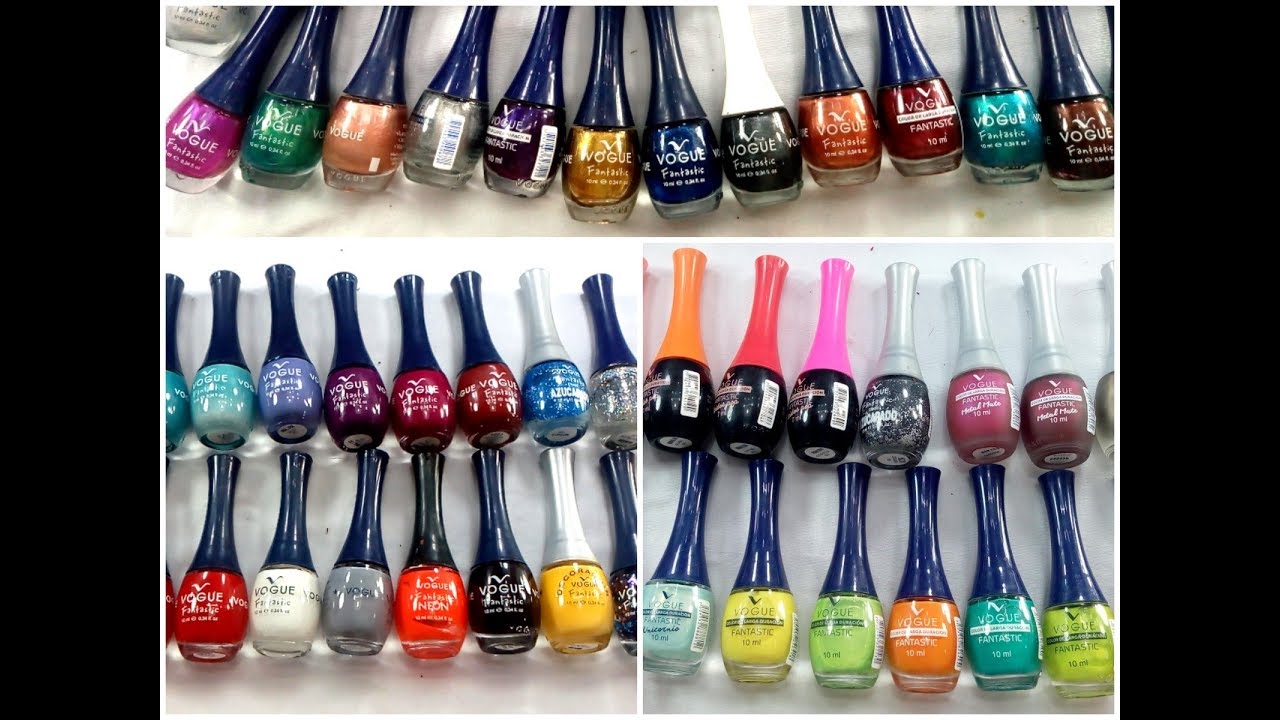MI COLECCIÓN DE ESMALTES VOGUE COSMÉTICOS LÍNEA FANTASTIC #08
