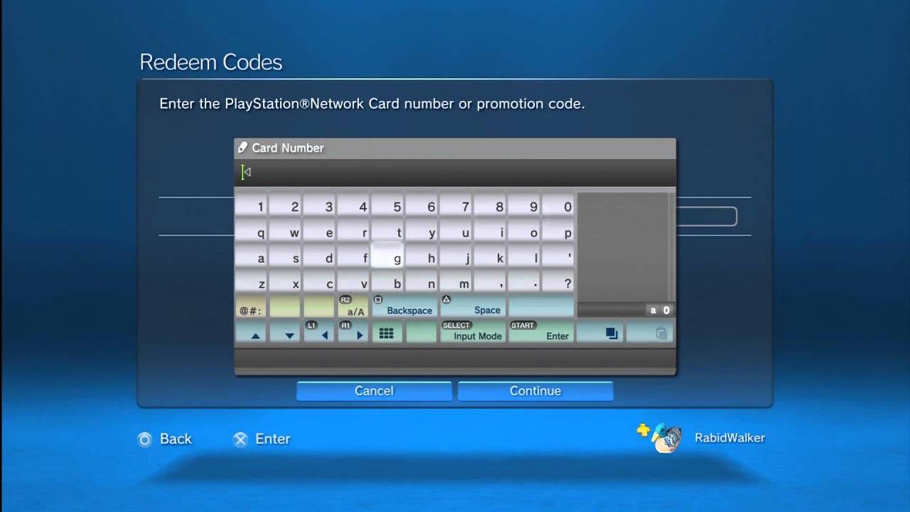 How to Redeem Voucher Codes on the PlayStation 3