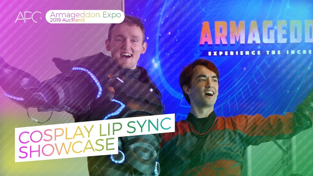 Armageddon Expo 2019 Auckland - Cosplay Lip Sync Showcase [#APGLive]