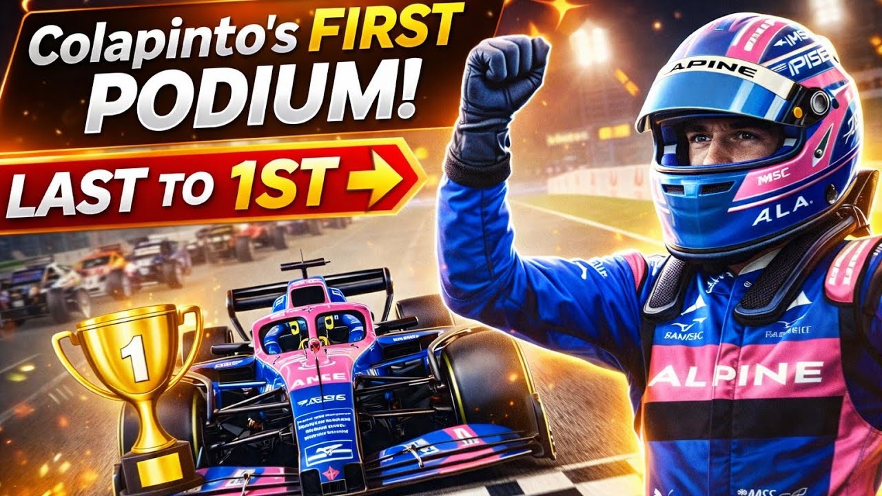 🏁 Colapinto’s First Podium | Last to First at Emirates GP | Ala Mobile