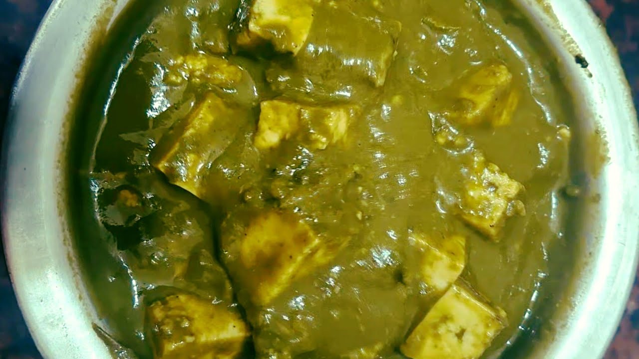 पालक paneer jise sabki demand pe banaya # rumi swad kitchen 