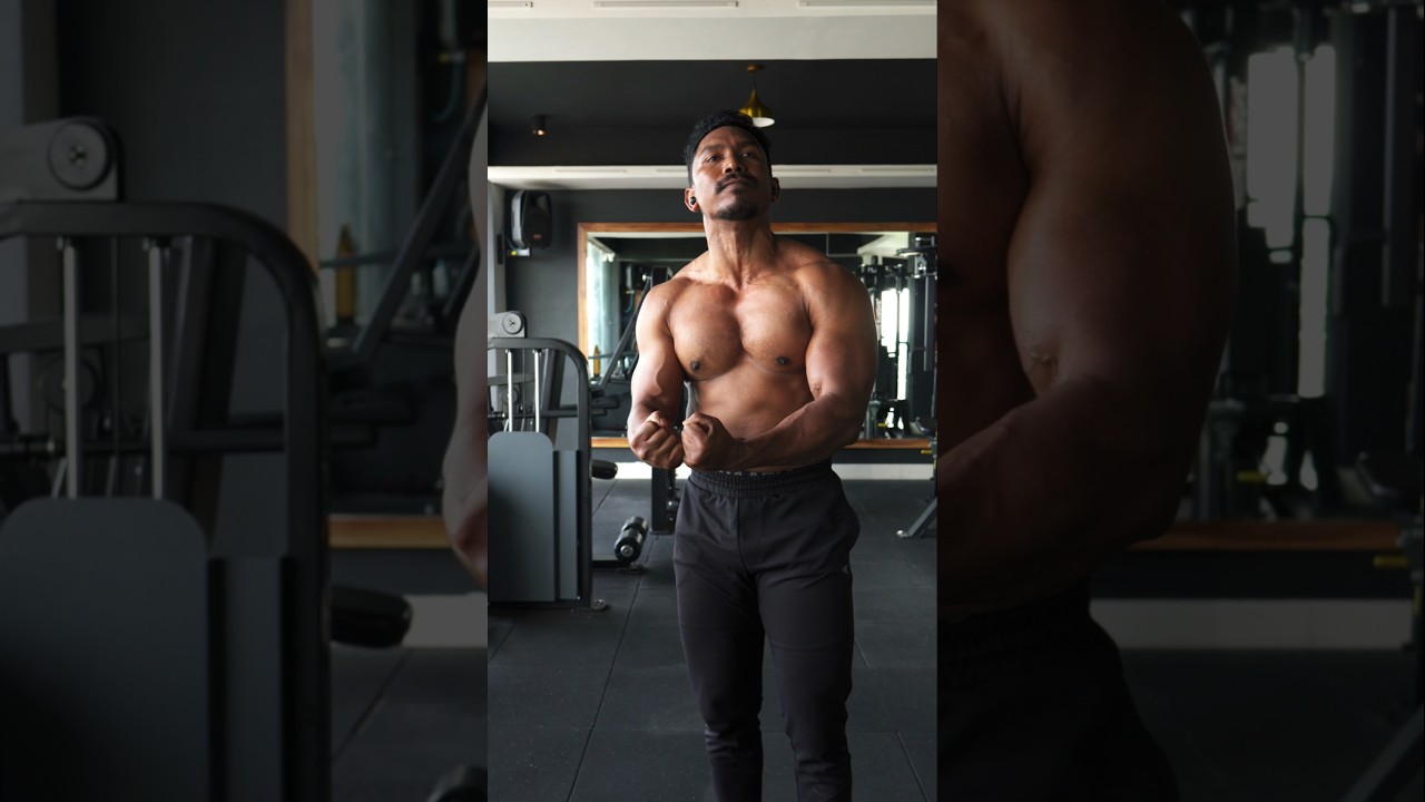 Chest and Triceps 🔥#chestandtriceps #gymworkouts #bodybuildingmotivation #workoutshorts #viralshort