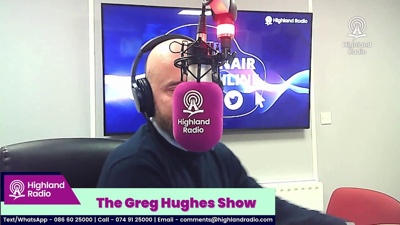 Its The Greg Hughes Show for Thursday