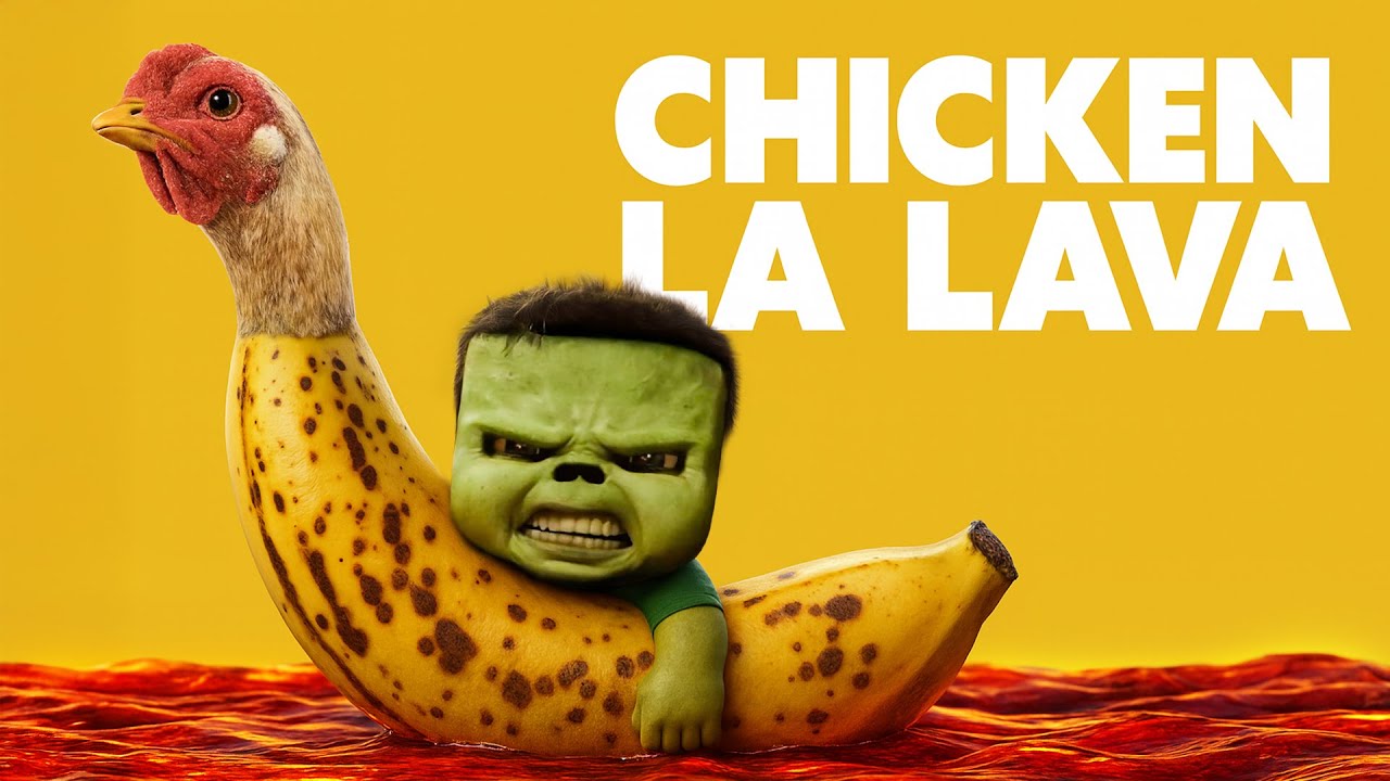 CHICKEN LA LAVA (PARODIA KURCZAKA I BANANA)