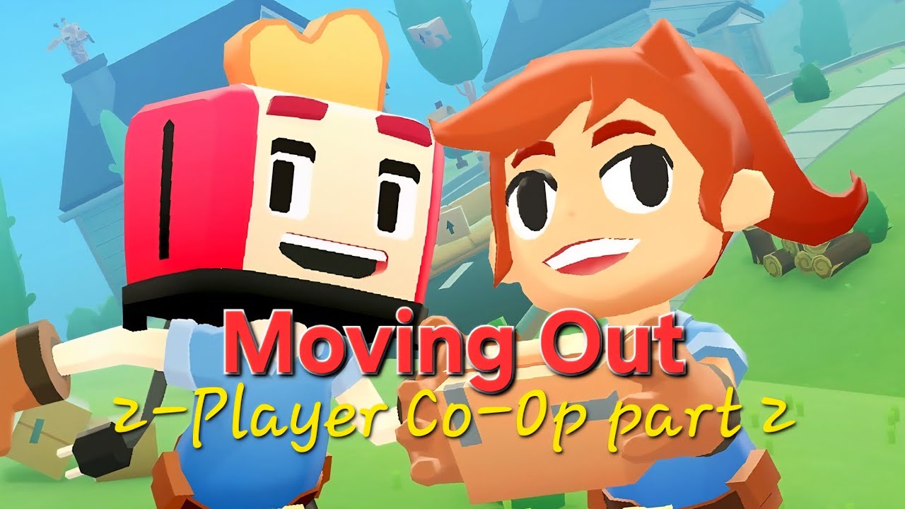 Why Is There a Chicken?! 😂 | Moving Out Co-Op part 2