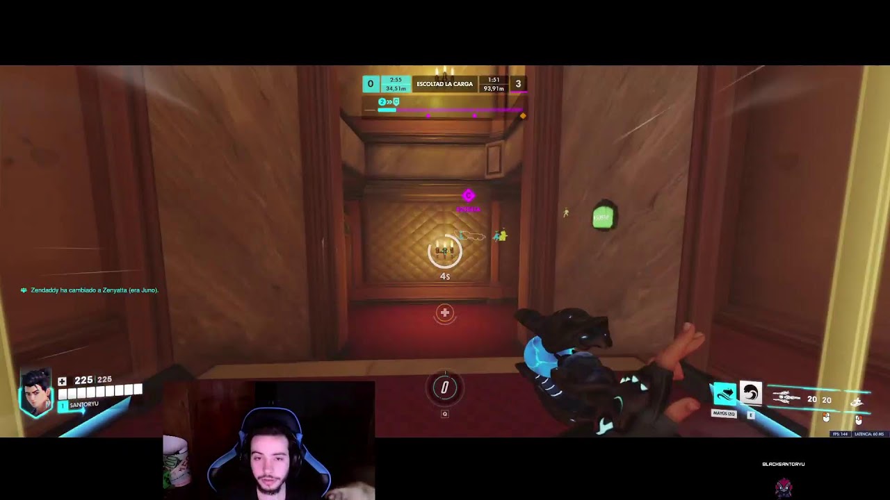 jugando a overwatch 1 antes era 2 y ahora 1 otra vez