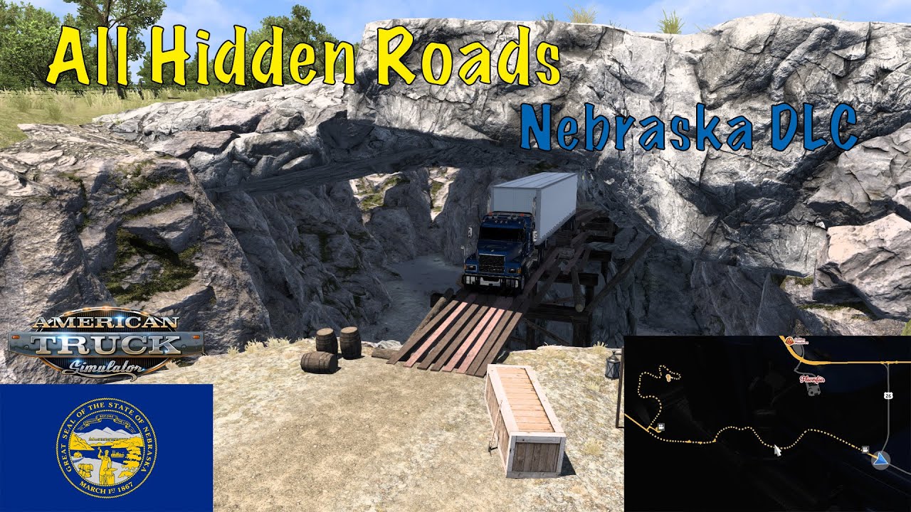 All the Hidden Roads in the Nebraska DLC
