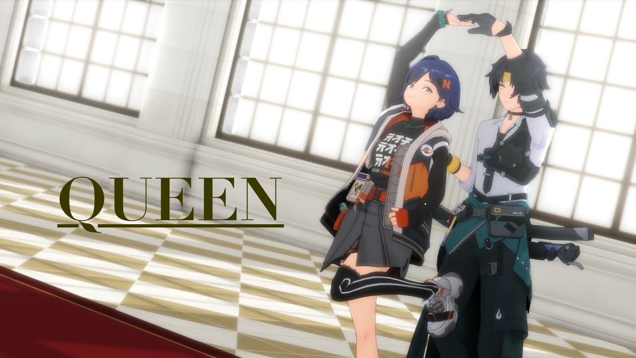 【ゼンゼロMMD/zenlesszonezero】 QUEEN 【浅羽悠真＆リン】
