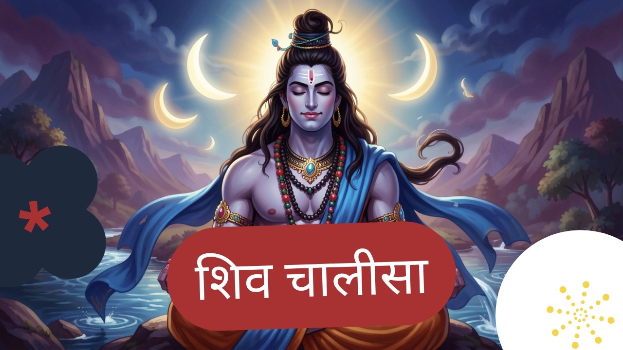 शिव चालीसा | Shiv Chalisa with Lyrics | Lord Shiva Bhajan | Mahadev Song