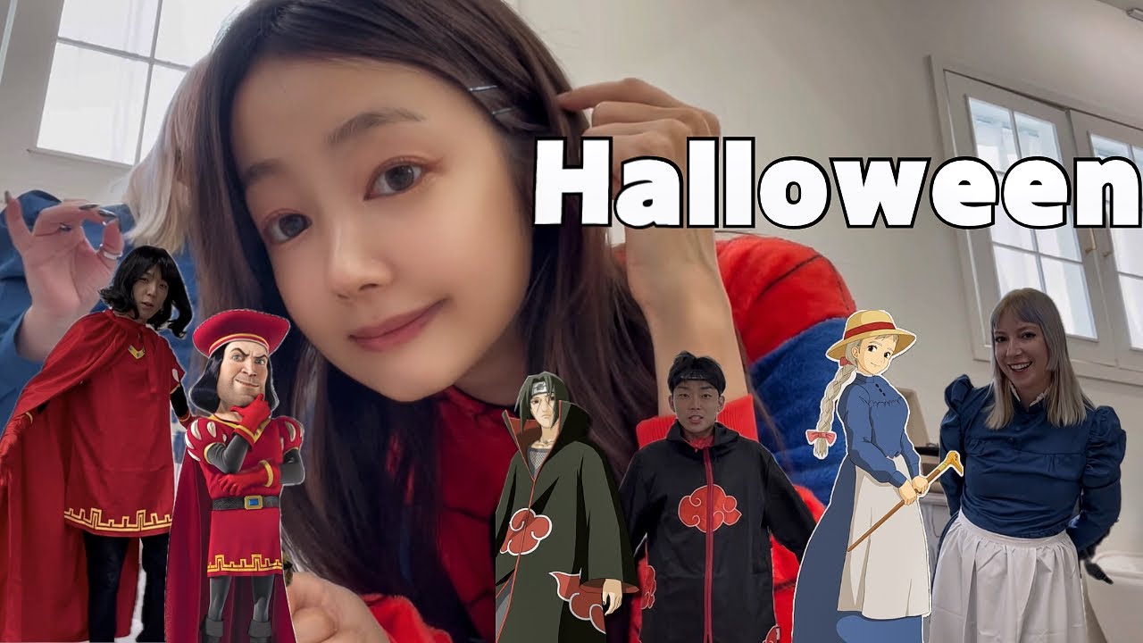 韓国に住むアメリカの友達とHalloween🎃👻🇺🇸