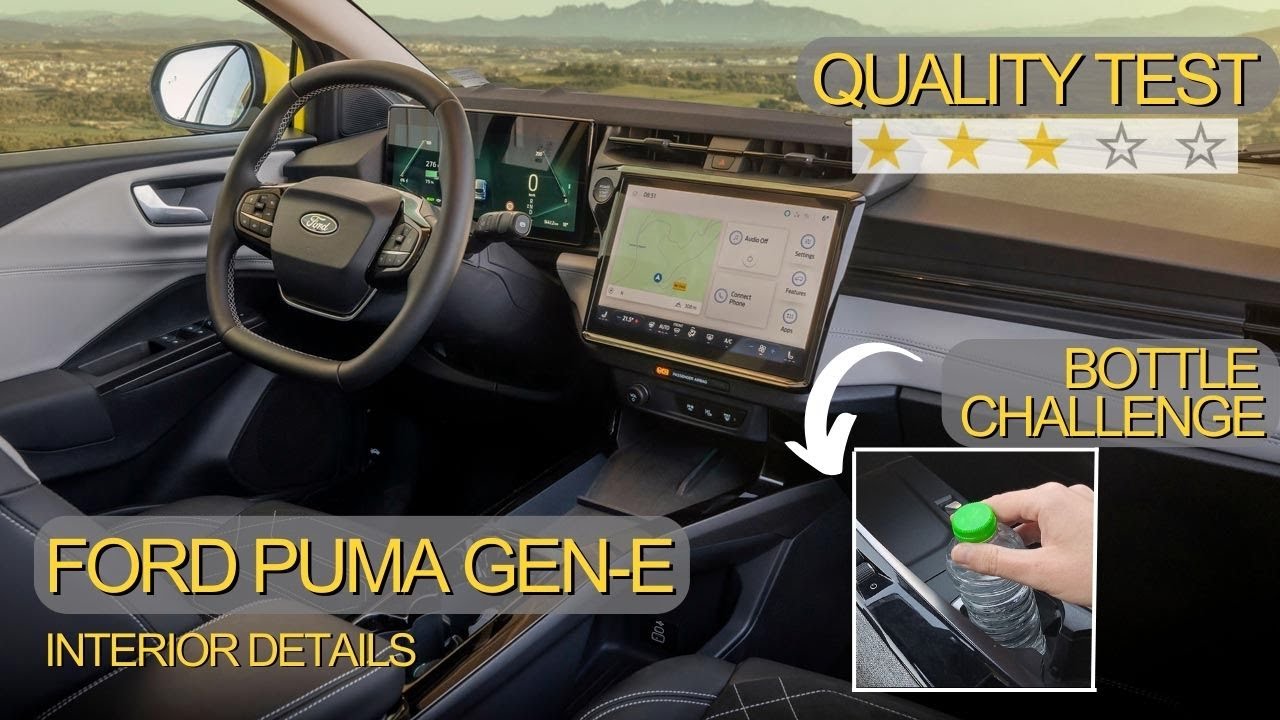 Ford Puma Gen-E 168 PS (2025) | The most practical B-SUV - 574 litres of storage!