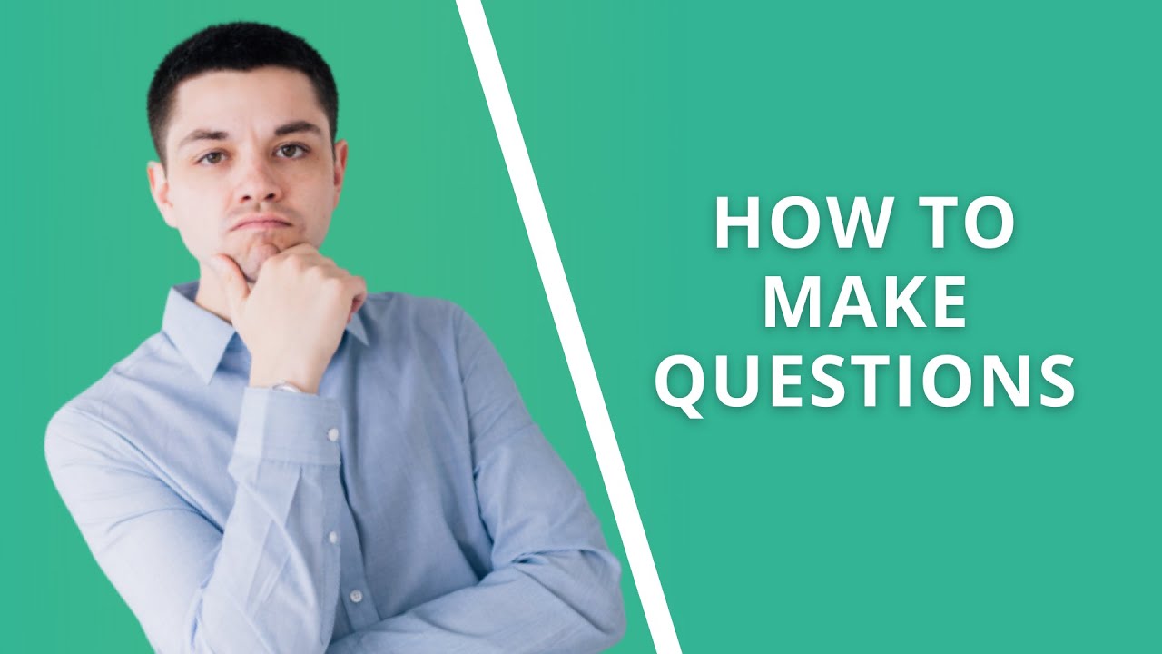 HOW TO MAKE QUESTIONS? Learn English online free video lessons