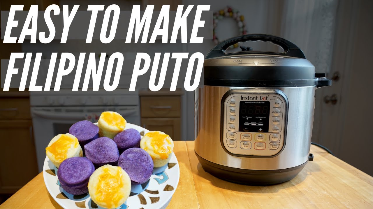 EASY FILIPINO PUTO RECIPE USING INSTANT POT | In the Kitchen with Mama Z