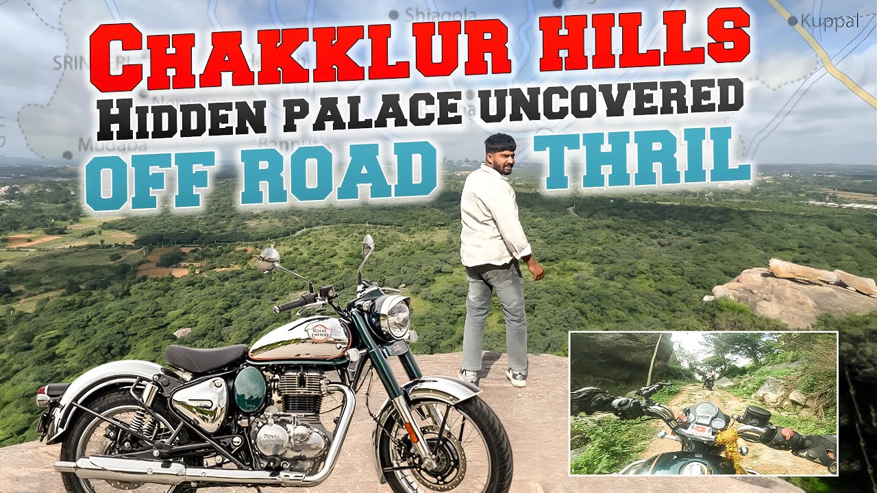 Weekend Ride to Chakklur Hills 🏍️ Hidden Palace Uncovered & Off-Road Thrill!