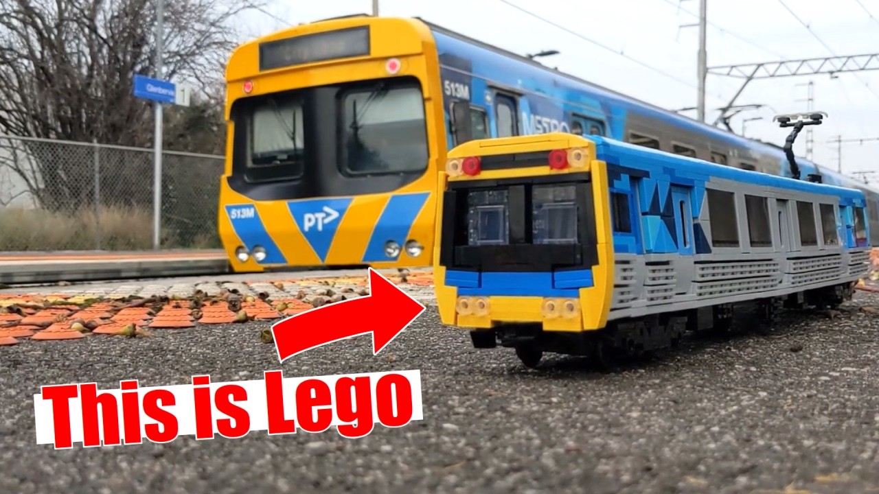LEGO Melbourne Comeng Train Showcase