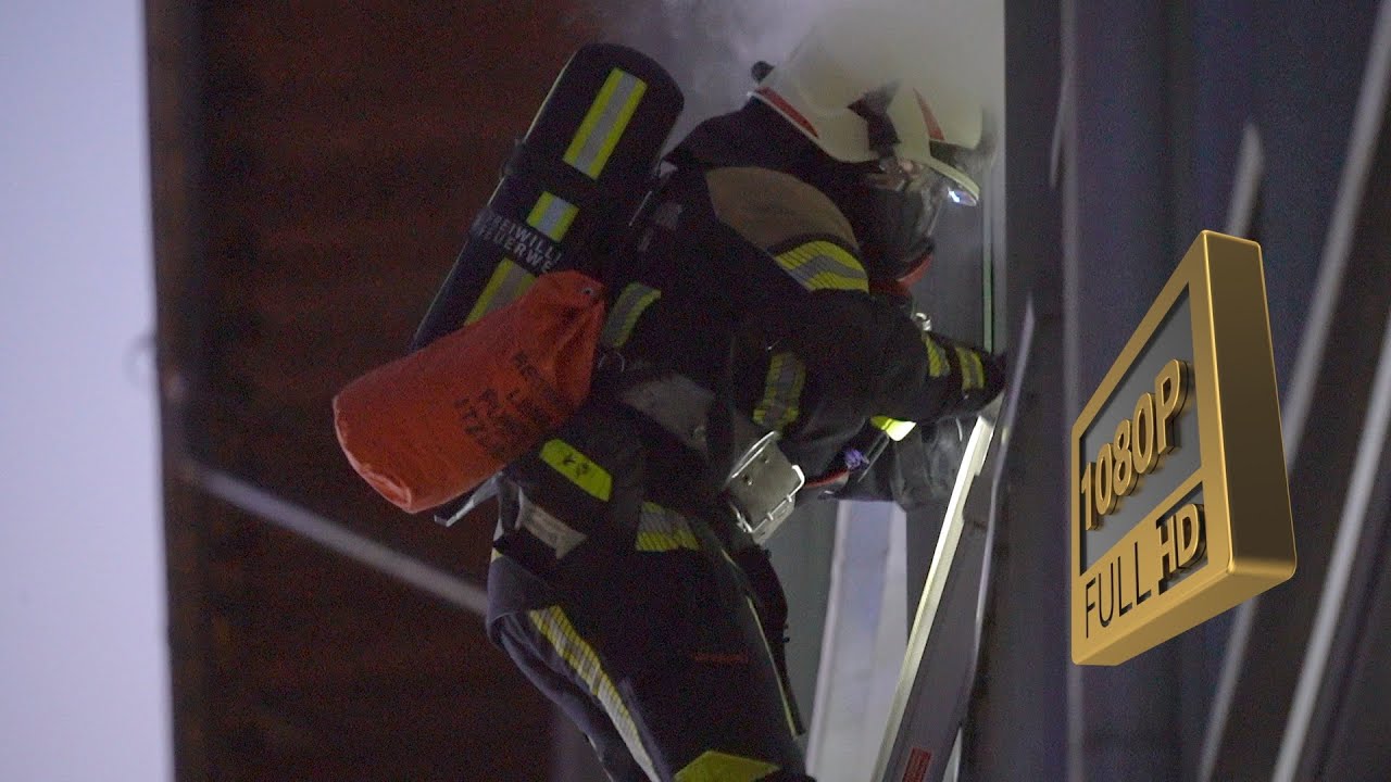 Feuerwehr Salzburg LZ Itzling - Übung