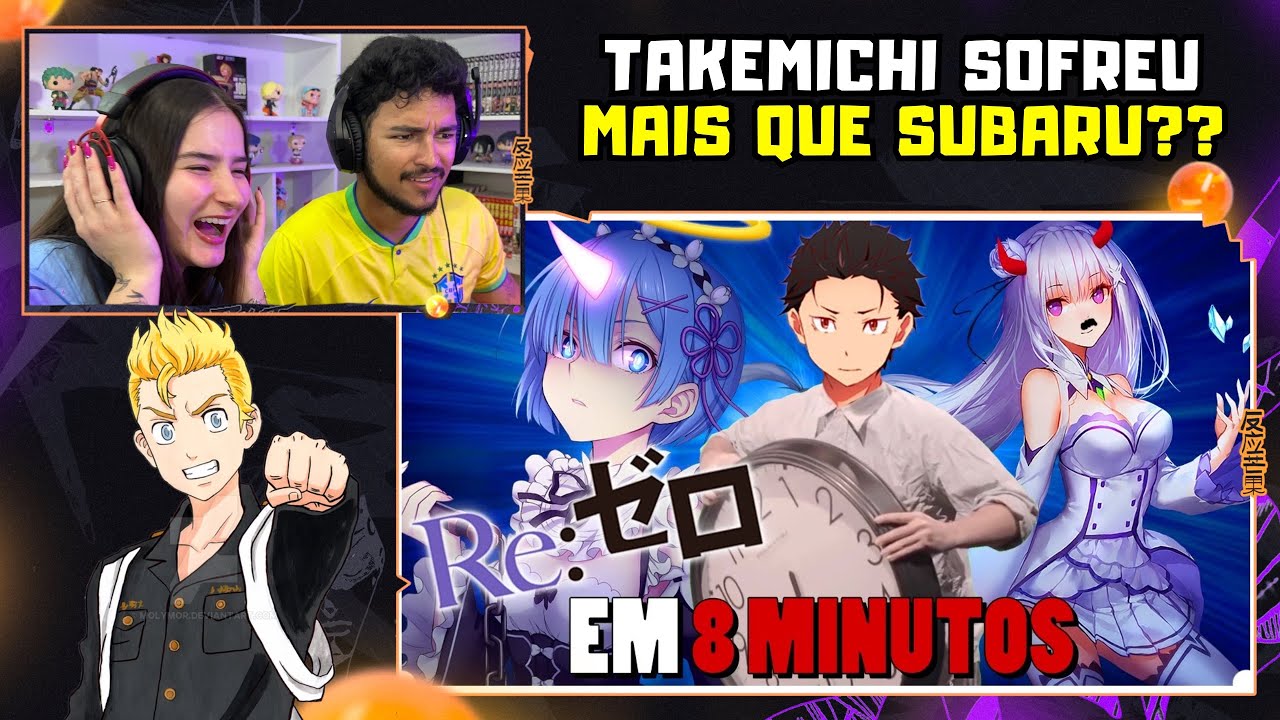 Apenas uma live | Re:Zero em 8 minutos | zizibs