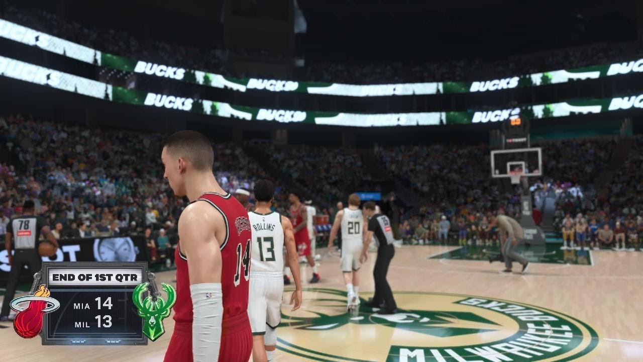 NBA 2K26 Miami Heat Vs. Milwaukee Bucks
