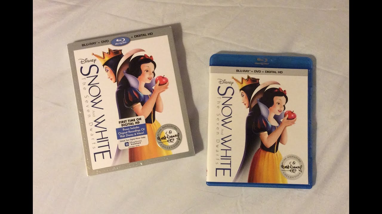 Snow White and the Seven Dwarfs: Signature Collection (1937) - Blu Ray Review and Unboxing