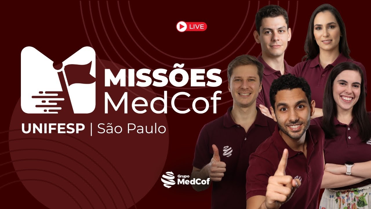 Miss&otilde;es MedCof UNIFESP 2026 | Revis&atilde;o Final UNIFESP | S&atilde;o Paulo