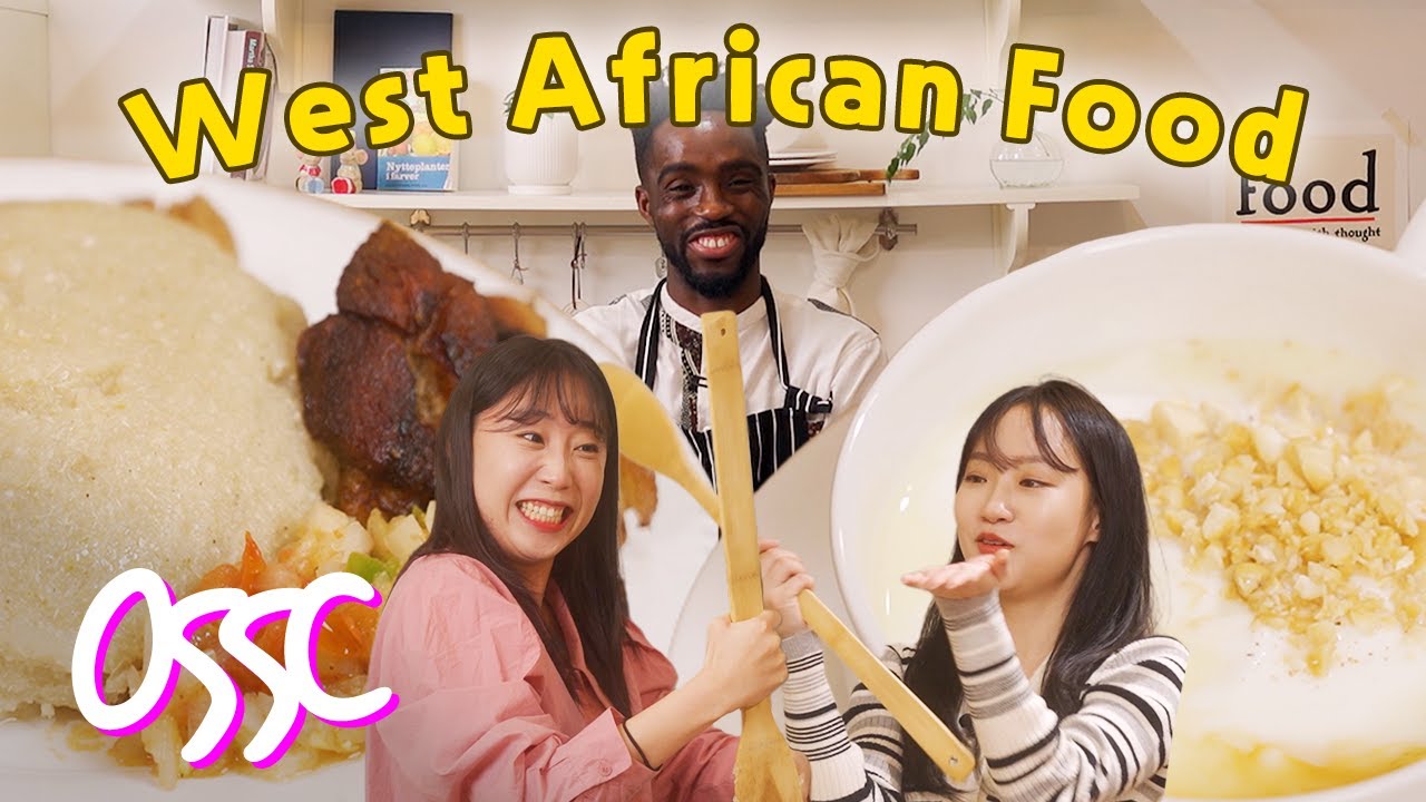 Koreans Try West African Food For The First Time | 𝙊𝙎𝙎𝘾