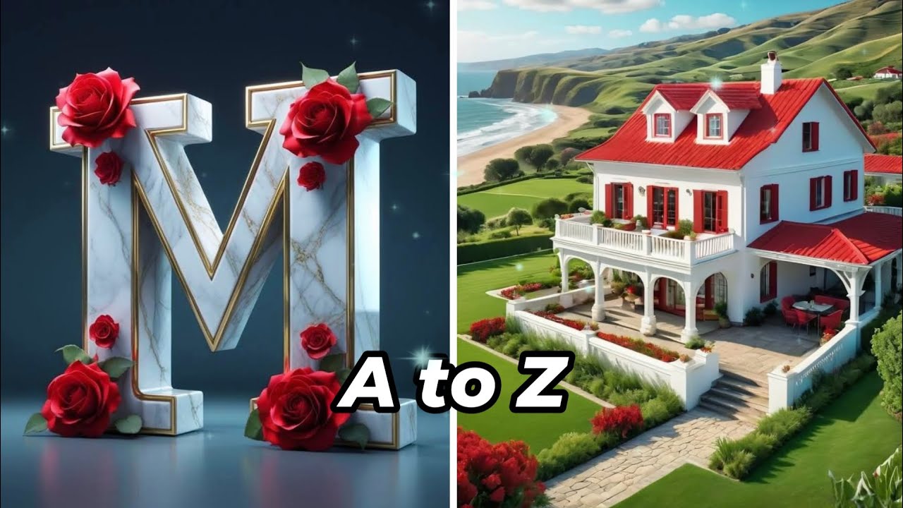 Choose your Name's First Letter 💖And See Your Beautiful House 🏡 ✨|Hassaneditz01