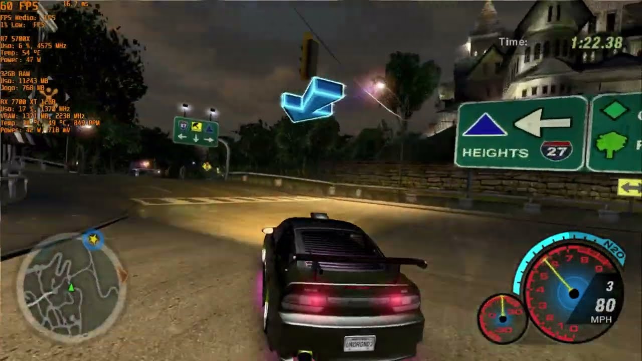 Transmissão ao vivo de CasualGameplay Need For Speed: Underground 2 Remastered