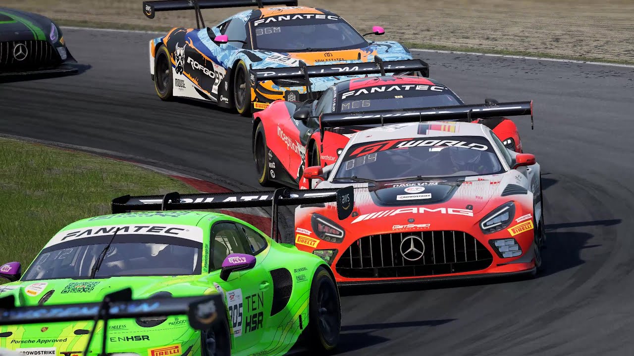 ACC official Competition server - Nurburgring - Mandatory Pitstop - Full Race with some Replay