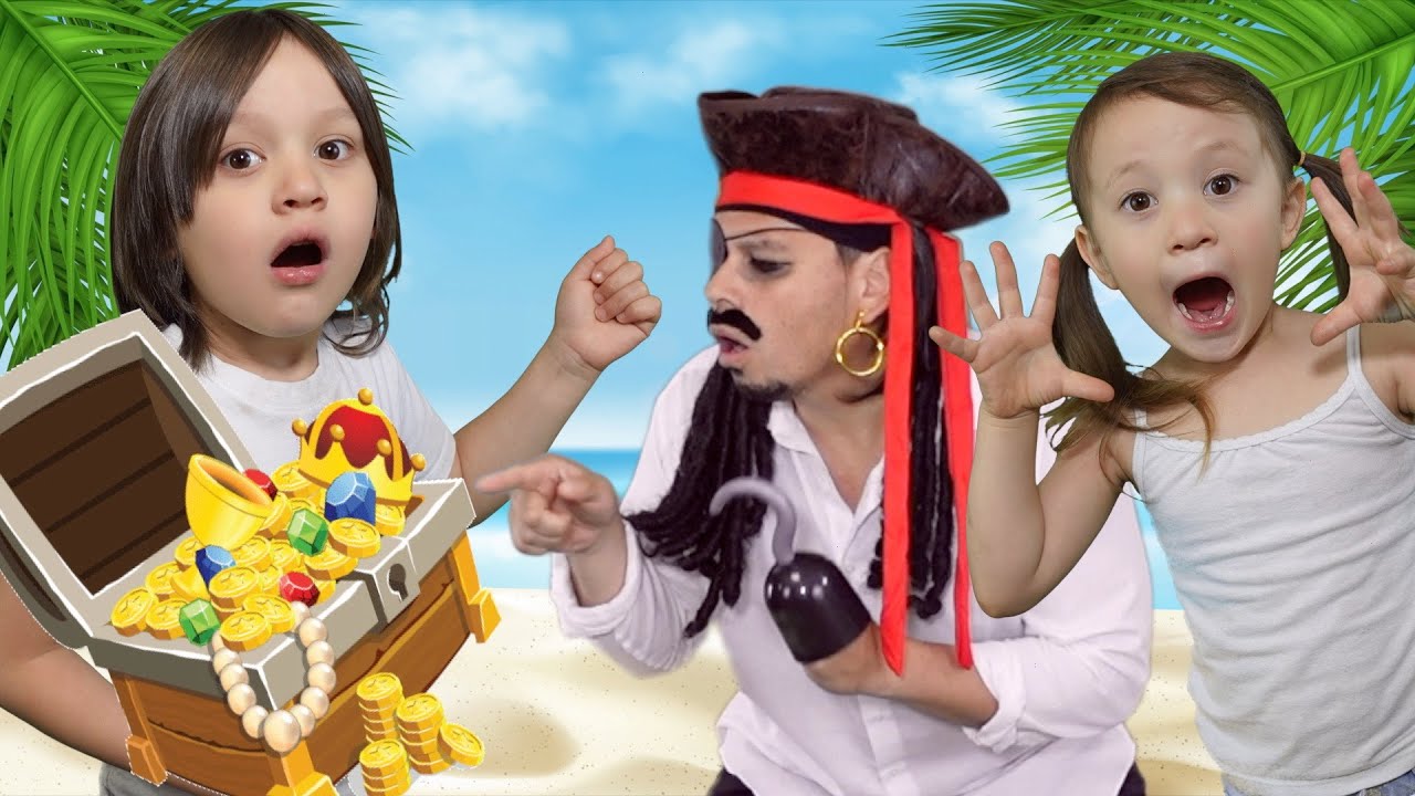 We're Going on a Bear Hunt (Pirate Treasure Edition) with Liam and Emma
