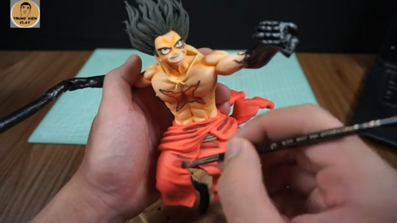 sculpting luffy gear 4 snake man  | figure | Trung Kien Clay