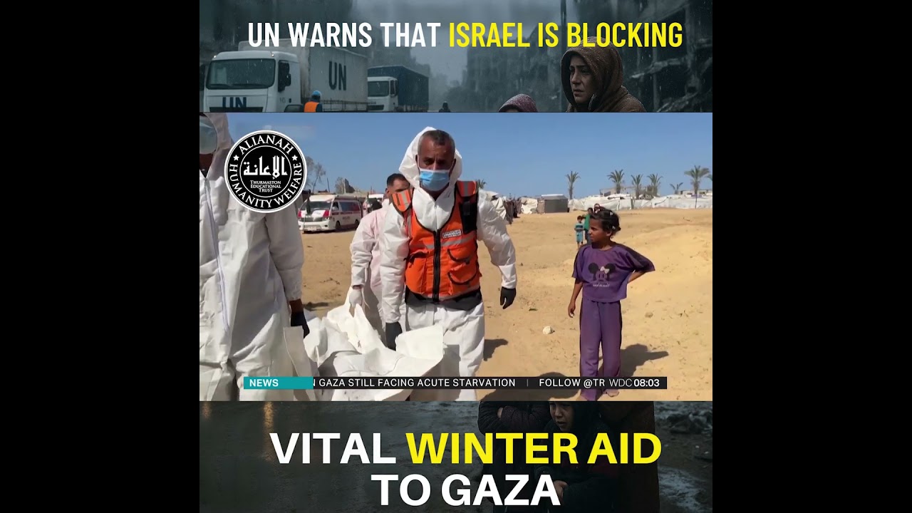 UN Warns Israel Blocking Key Winter Supplies for Gaza