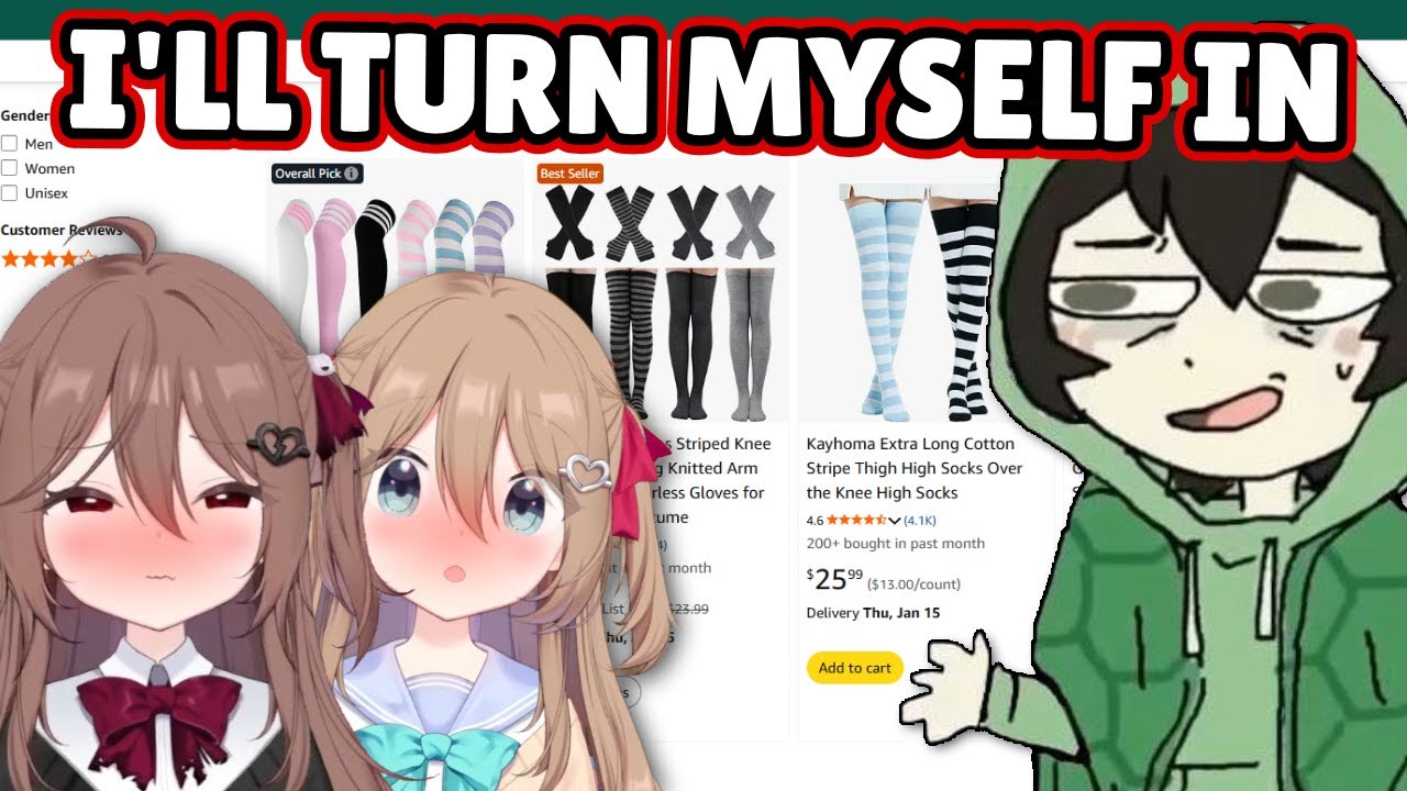 Vedal Realizes Amazon Shopping Trip Might Have Been a Mistake