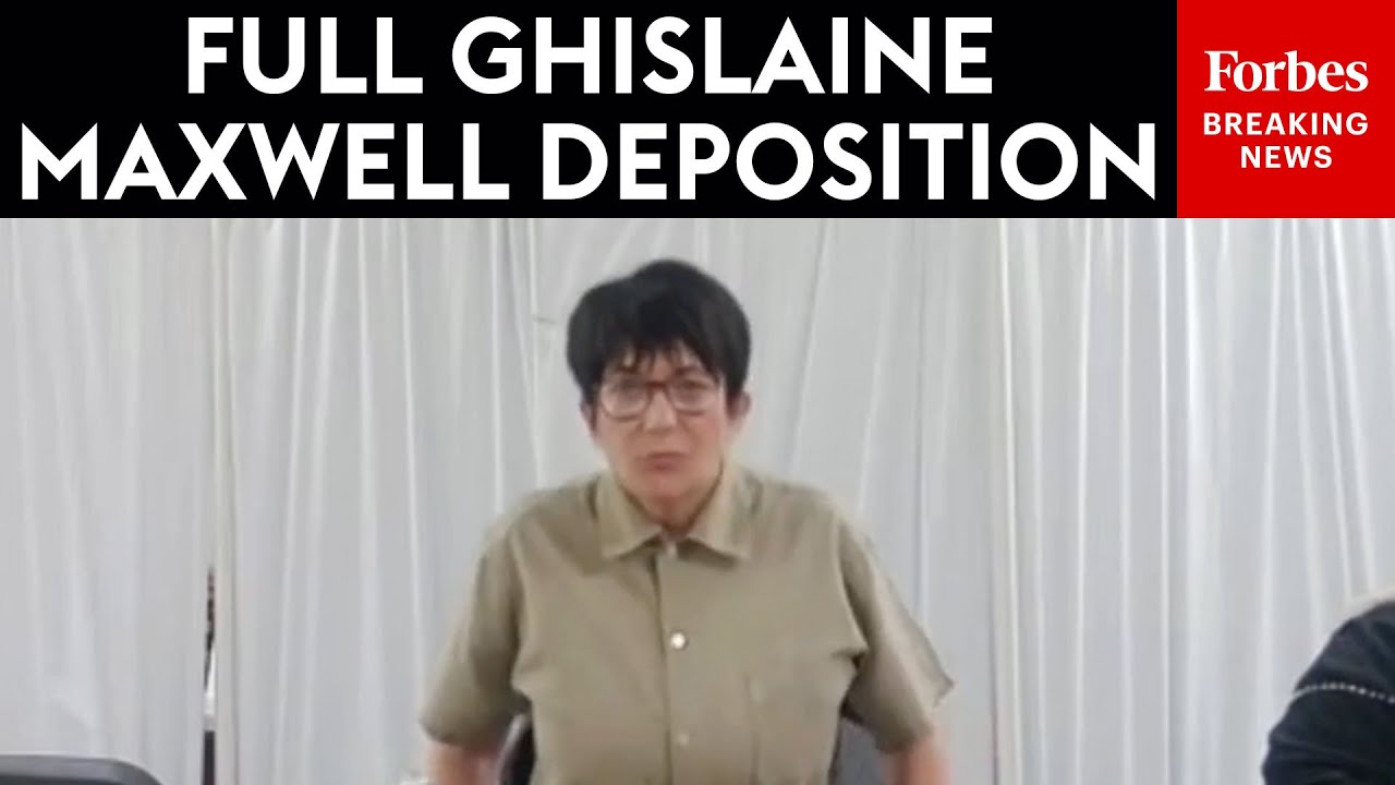BREAKING NEWS: Ghislaine Maxwell Deposition To House Oversight Committee On Epstein Probe Released