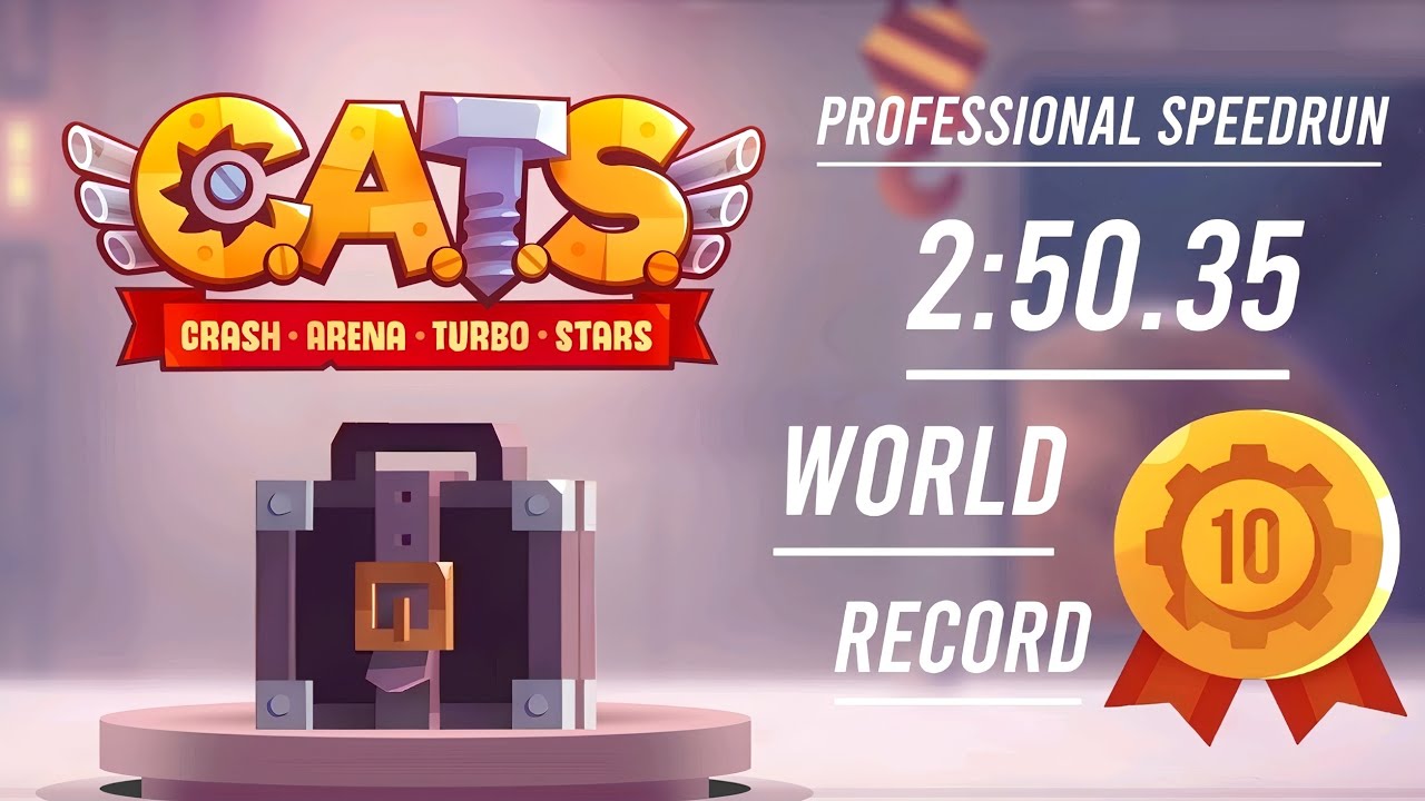 Gang Fights Speedrun World Record 2:50.35 (CATS CRASH ARENA TURBO STARS)