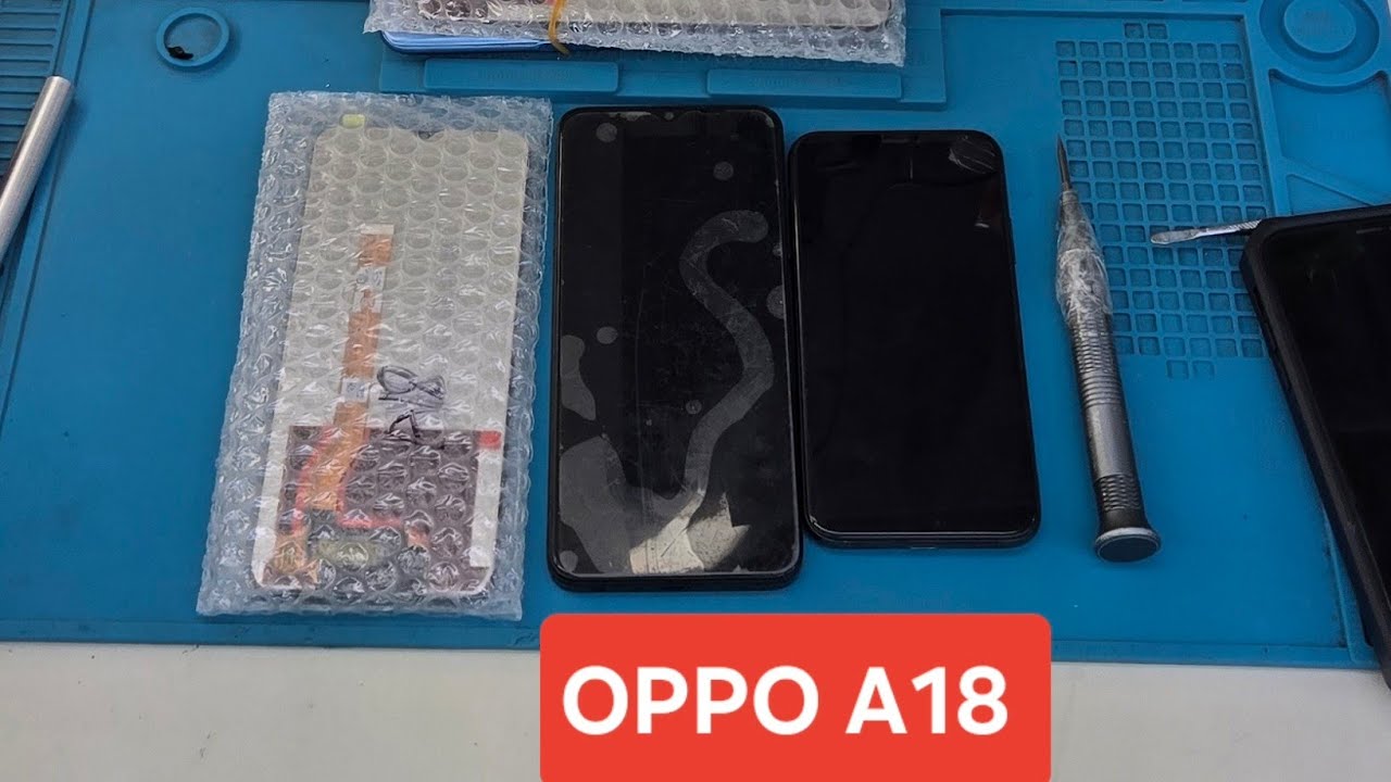 Apple iPhone X and Oppo A18 screen replacement