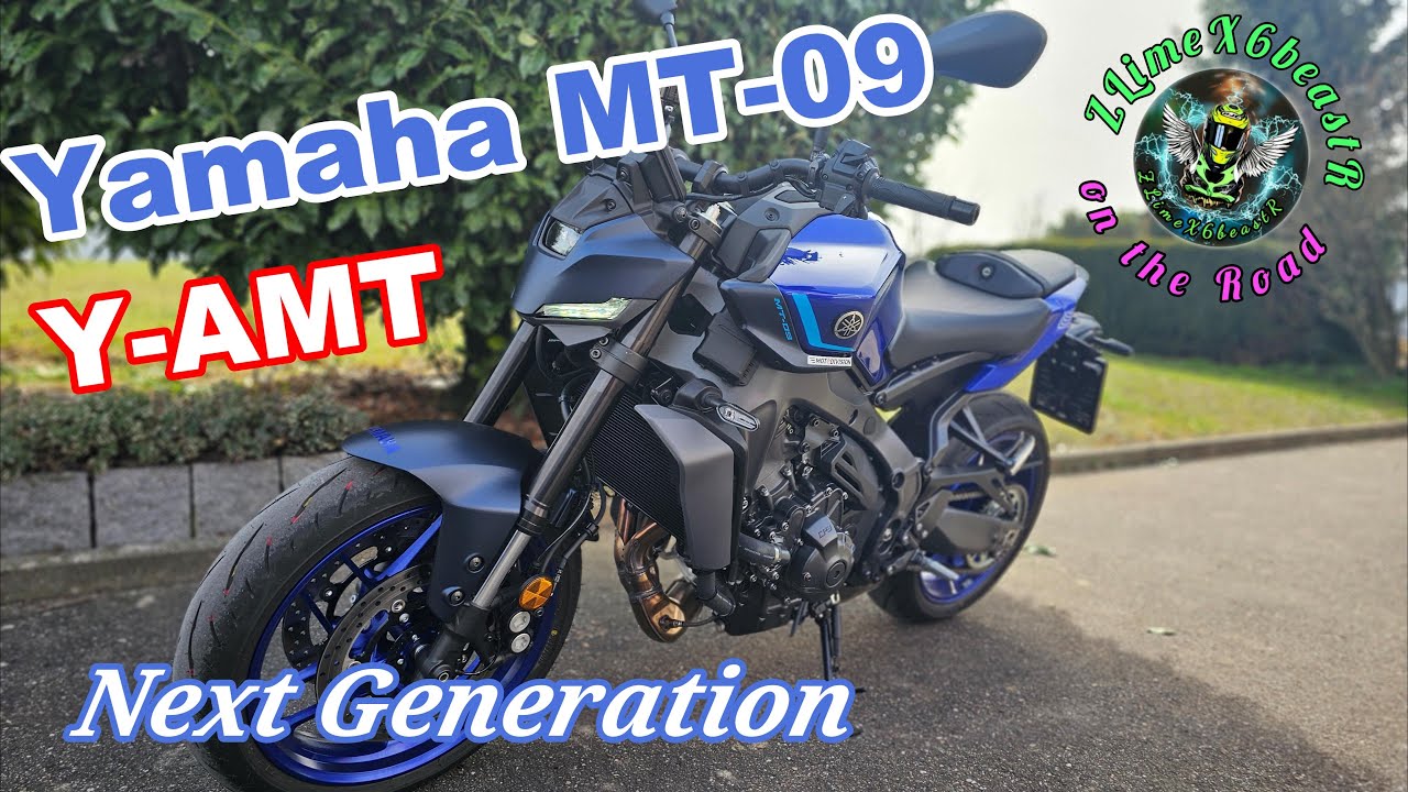 🏍Motorrad-Test: Yamaha MT-09 Y-AMT, 3 Zylinder mit Power und Fingerschaltung👌