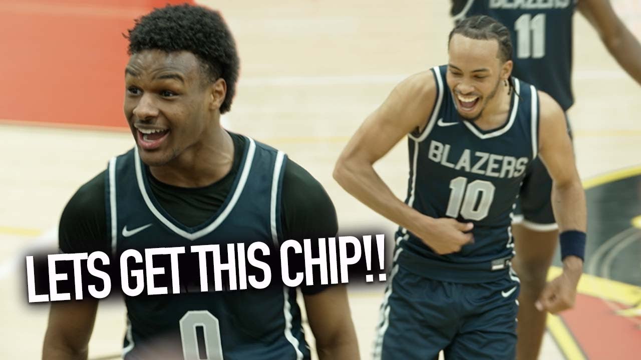 Bronny James Shocking Revenge Game Vs Harvard Westlake! Amari Bailey Wasn't Joking!