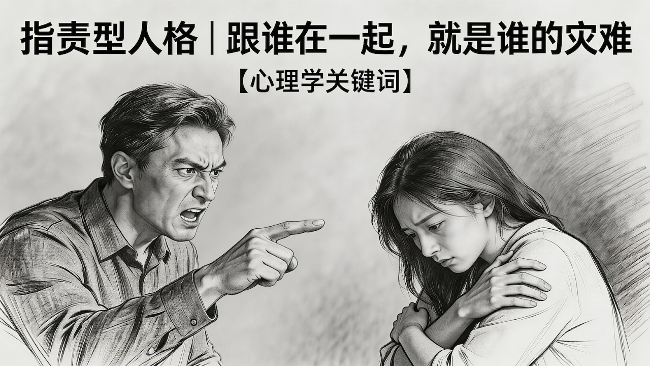 心理学上有个词：指责型人格｜跟谁在一起，就是谁的灾难